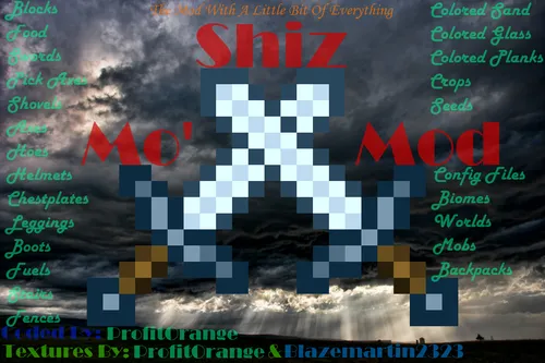 Mo’ Shiz — Minecraft mod, rasm 1