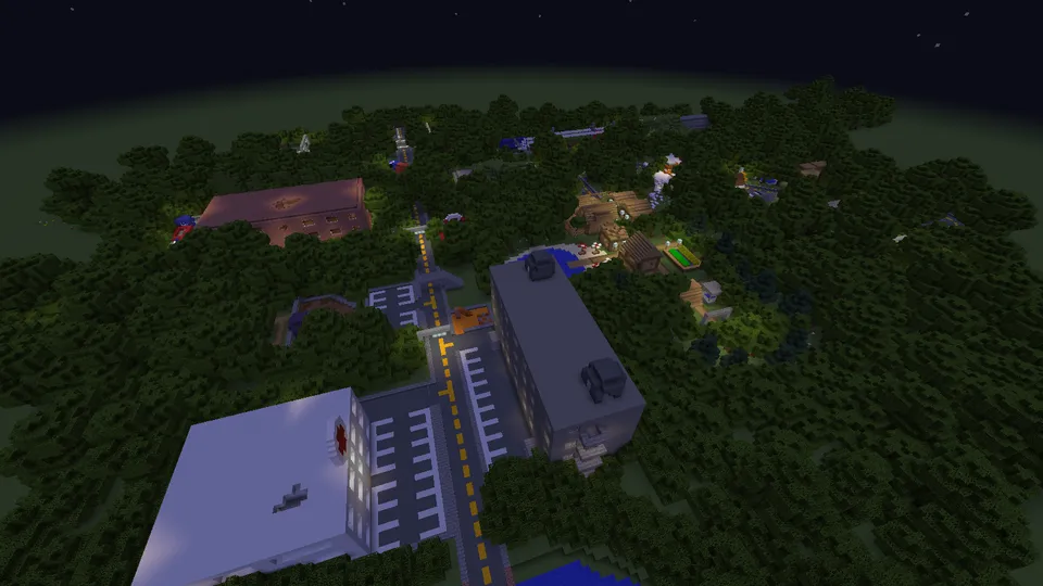 Hide and Seek on the Road — Minecraft xarita, rasm 3