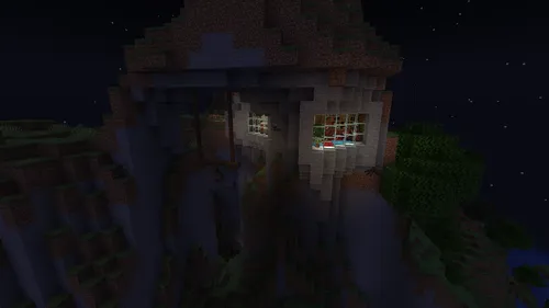 Nishablikdagi uy — Minecraft xarita, rasm 1