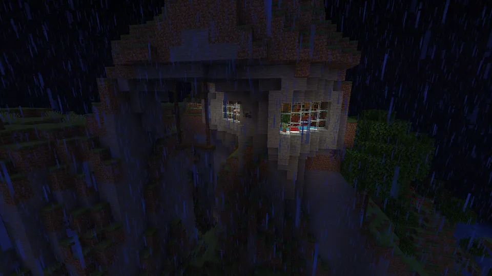 Nishablikdagi uy — Minecraft xarita, rasm 5