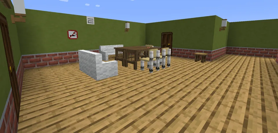 Kichkina ofis — Minecraft xarita, rasm 5