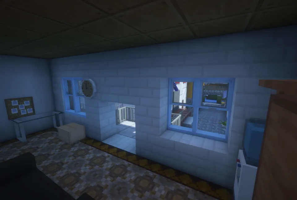 Counter-Strike 2 o'yinidan Inferno — Minecraft xarita, rasm 3
