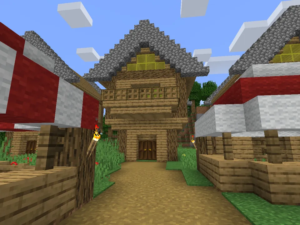 Oddiy qishloq — Minecraft xarita, rasm 2