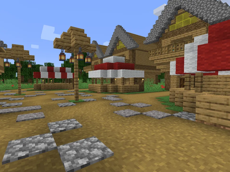 Oddiy qishloq — Minecraft xarita, rasm 3