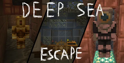 Deep Sea Escape — Minecraft xarita, rasm 1