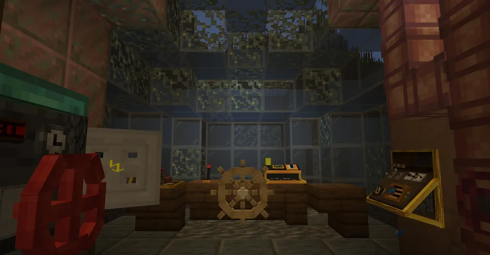 Deep Sea Escape — Minecraft xarita, rasm 6