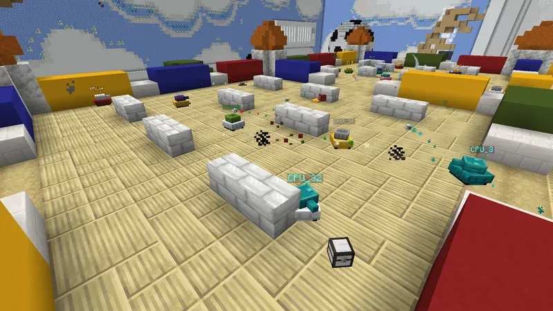 Toy Tank Royale — Minecraft xarita, rasm 5