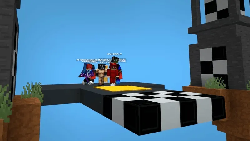 Skyline Sprint — Minecraft xarita, rasm 2
