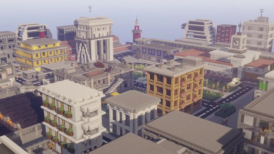 Zarba zonasi — Minecraft xarita, rasm 4