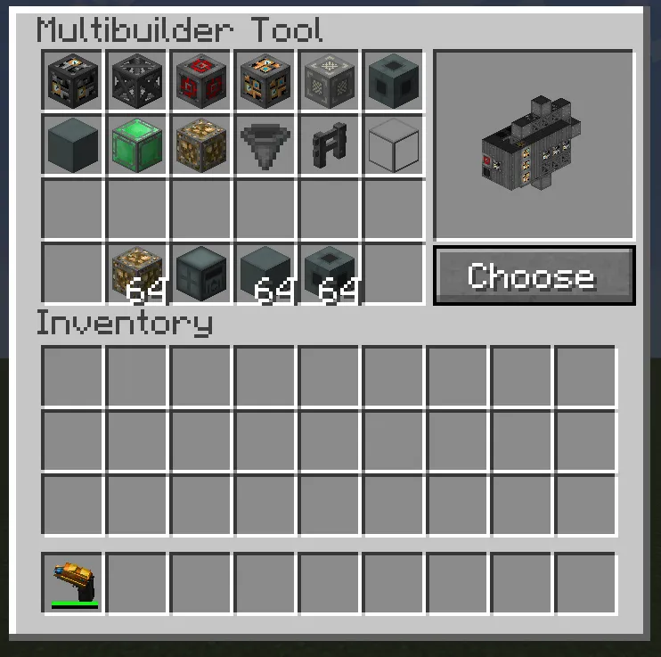 Multi Builder Tool — Minecraft mod, rasm 6