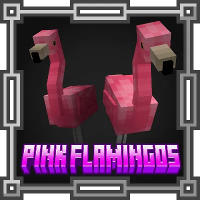 SCP-1507, Pink Flamingos — Minecraft mod, rasm 1