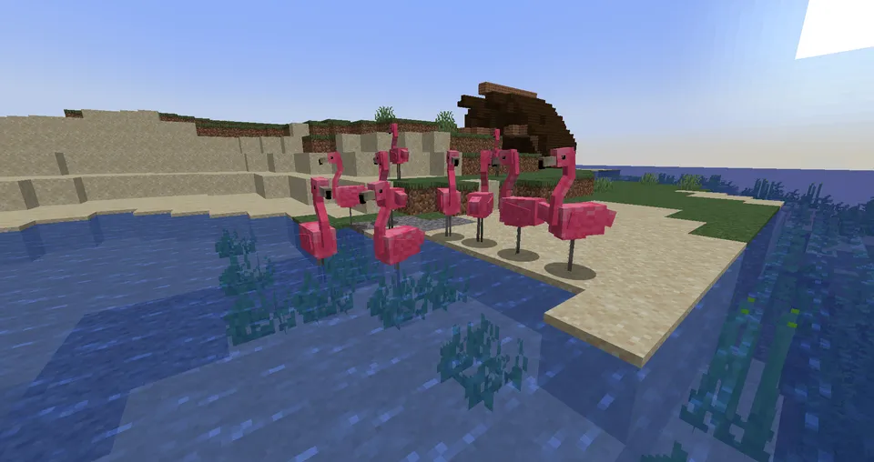 SCP-1507, Pink Flamingos — Minecraft mod, rasm 2