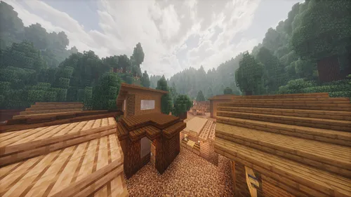 PRO100 Village — Minecraft xarita, rasm 1