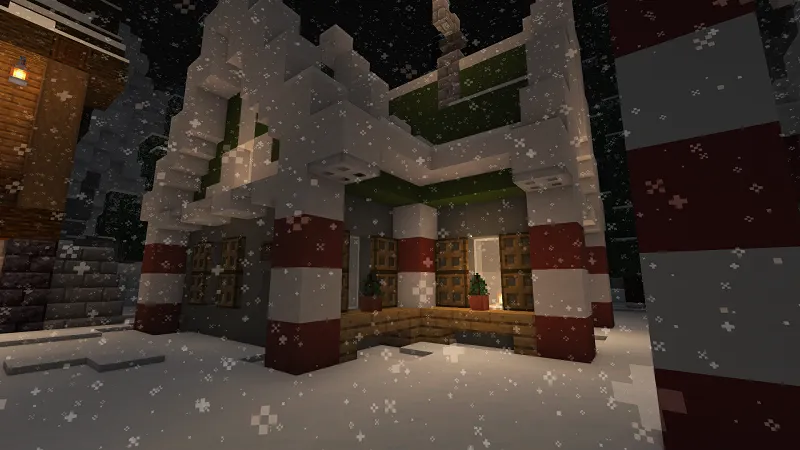 The Christmas Courier — Minecraft xarita, rasm 3