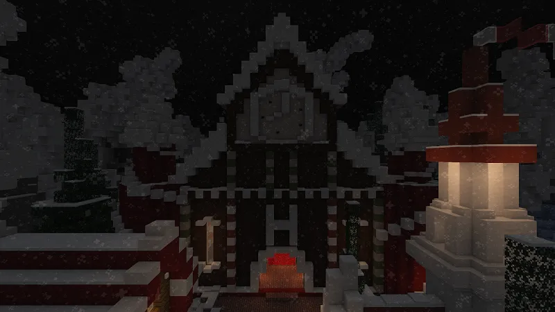 The Christmas Courier — Minecraft xarita, rasm 5