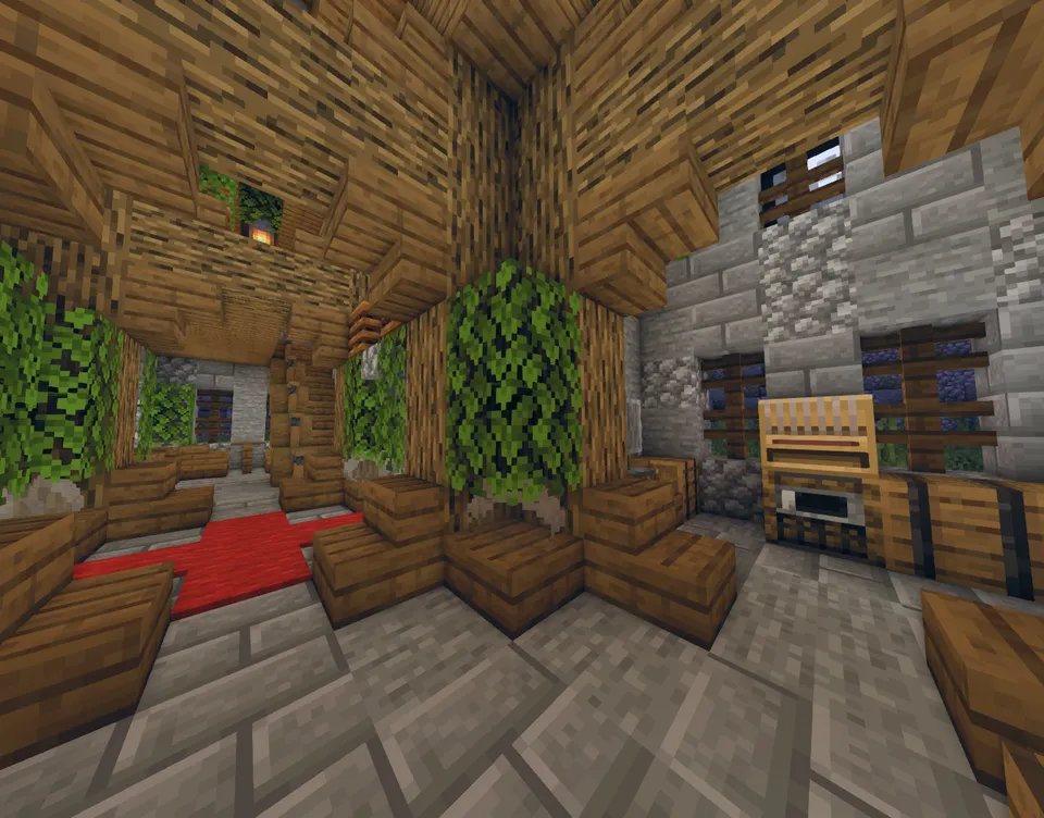 O'rta asr uy-tavernasi — Minecraft xarita, rasm 4