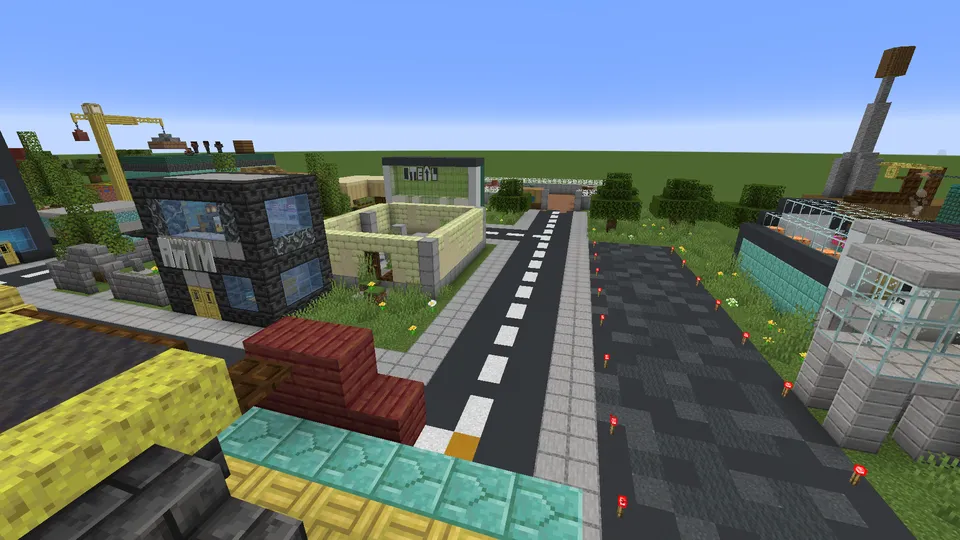 Quyoshli shahar — Minecraft xarita, rasm 4