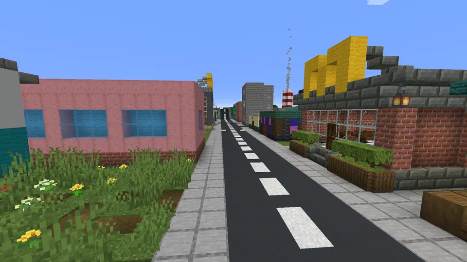 Quyoshli shahar — Minecraft xarita, rasm 5