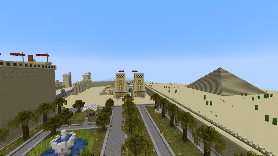 Vaqt bo'ylab sarguzashtlar. 1-qism. Qadimgi Misr — Minecraft xarita, rasm 3