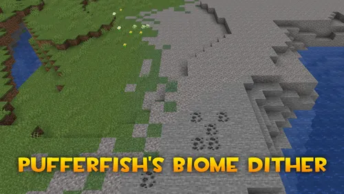 Pufferfish's Biome Dither — Minecraft mod, rasm 1
