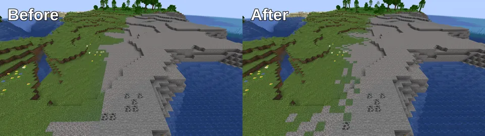 Pufferfish's Biome Dither — Minecraft mod, rasm 2
