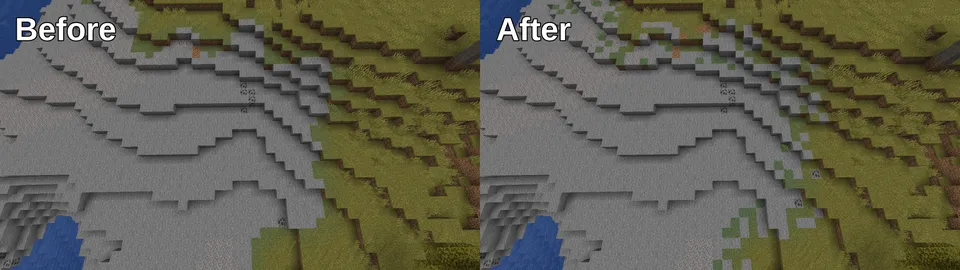 Pufferfish's Biome Dither — Minecraft mod, rasm 3