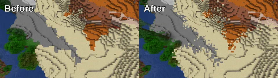 Pufferfish's Biome Dither — Minecraft mod, rasm 4