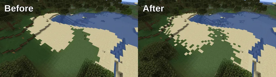 Pufferfish's Biome Dither — Minecraft mod, rasm 6