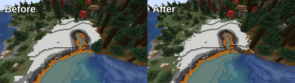 Pufferfish's Biome Dither — Minecraft mod, rasm 7