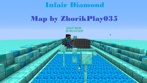 Unfair Diamond — Minecraft xarita, rasm 1