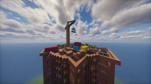 Abandoned building — Minecraft xarita, rasm 1