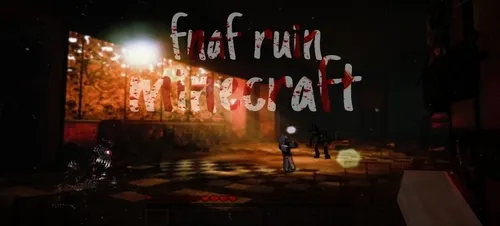 FNAF: security breach ruin — Minecraft xarita, rasm 1