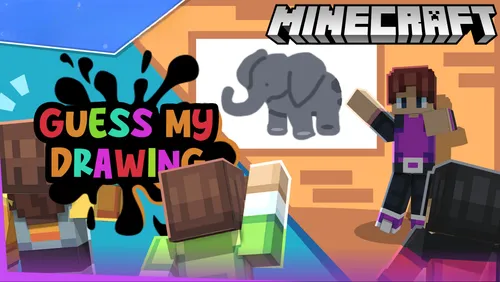 Guess My Drawing — Minecraft xarita, rasm 1