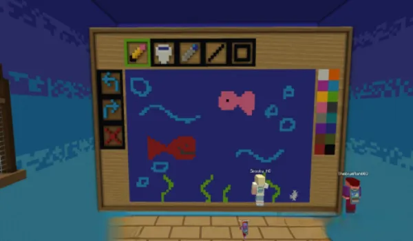 Guess My Drawing — Minecraft xarita, rasm 2