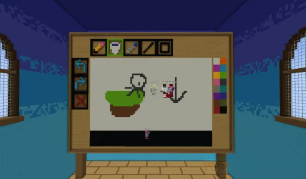 Guess My Drawing — Minecraft xarita, rasm 3