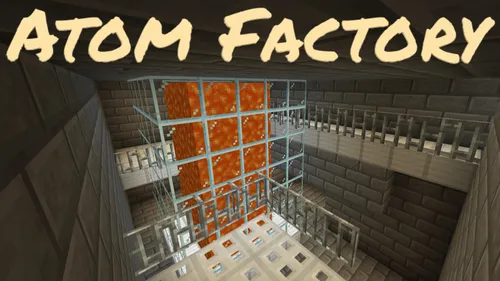 Atom zavodi — Minecraft xarita, rasm 1