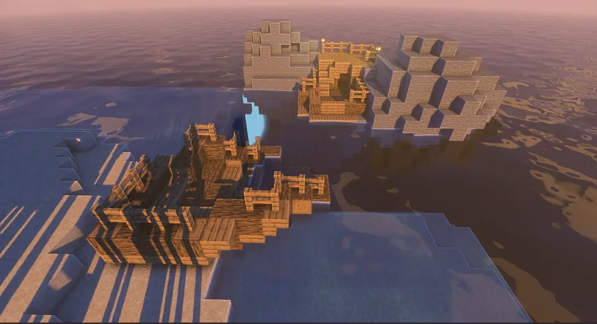 The Lost Island — Minecraft xarita, rasm 5