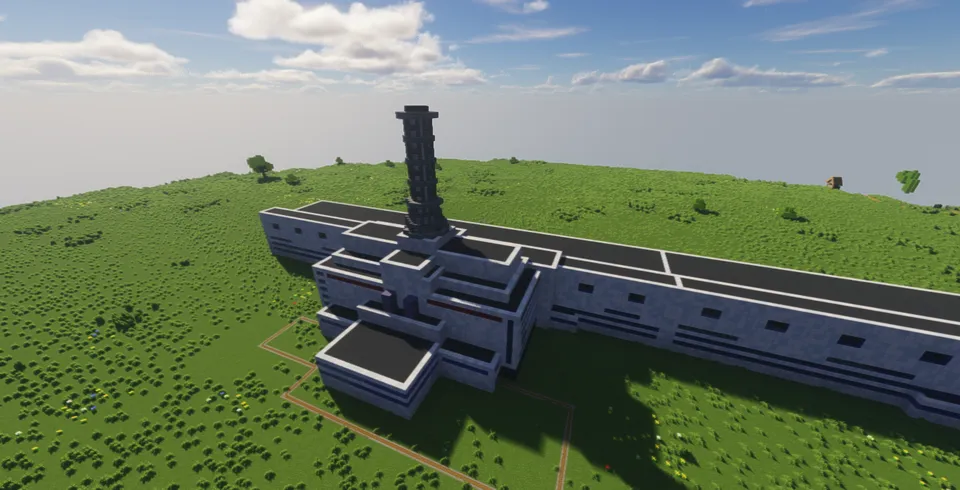 Vayron bo'lgan ChAES (Kichraytirilgan) — Minecraft xarita, rasm 4