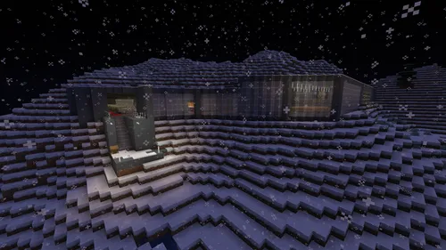 Tog'dagi villa — Minecraft xarita, rasm 1