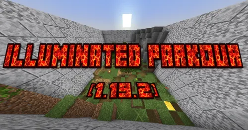 Illuminated Parkour — Minecraft xarita, rasm 1