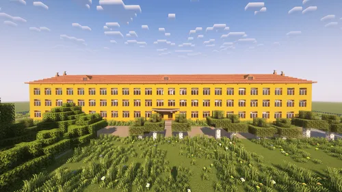 Gryazovets maktab-internati (100-yillik) — Minecraft xarita, rasm 1