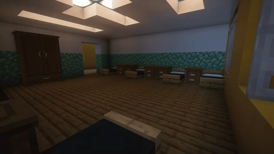 Gryazovets maktab-internati (100-yillik) — Minecraft xarita, rasm 2