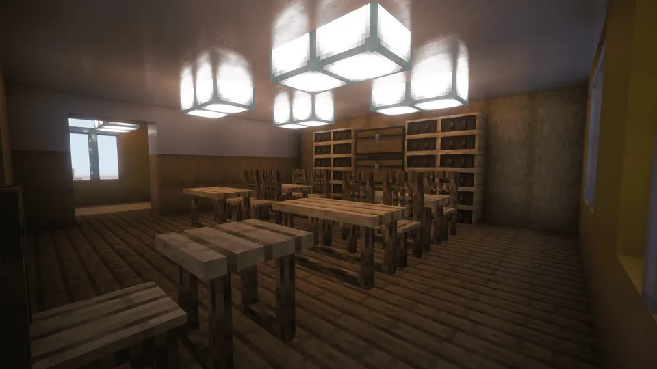 Gryazovets maktab-internati (100-yillik) — Minecraft xarita, rasm 4