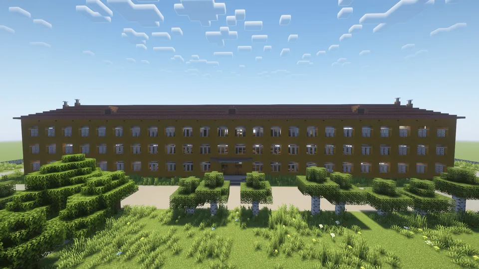Gryazovets maktab-internati (100-yillik) — Minecraft xarita, rasm 6