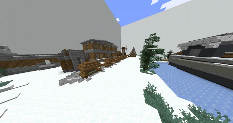 Qorli cho'qqi — Minecraft xarita, rasm 3