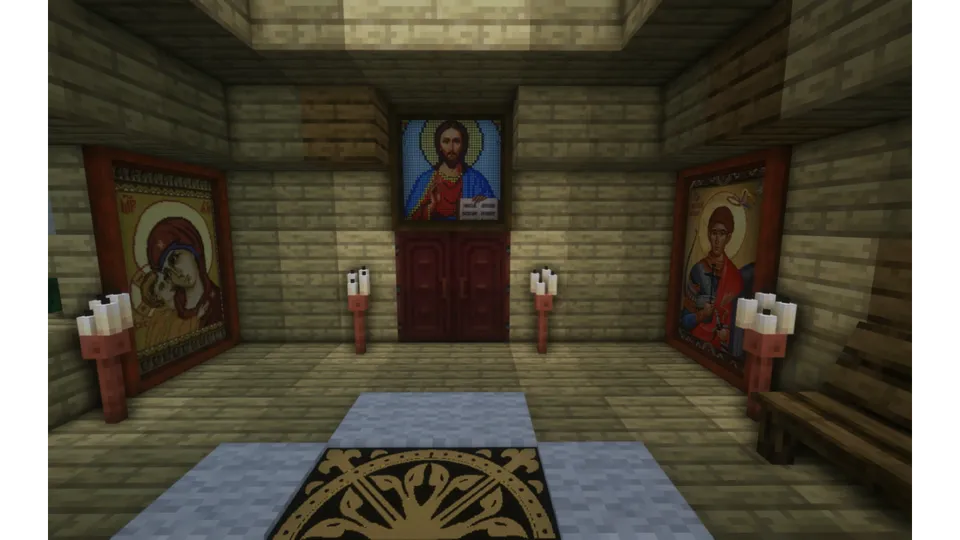 TieMan xaritasi "Domovoy" — Minecraft xarita, rasm 7