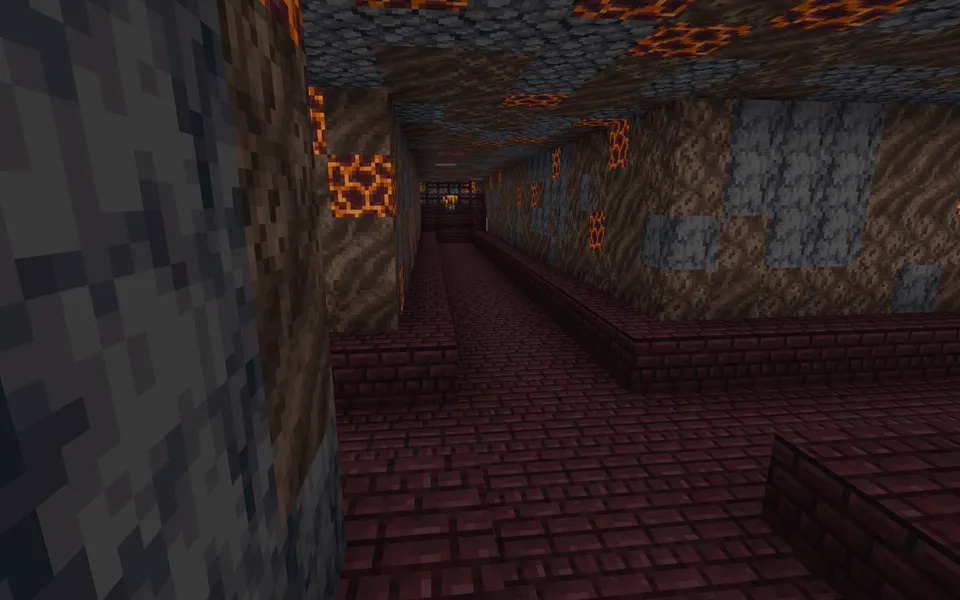 Maynkraftda tubga tushish — Minecraft xarita, rasm 3