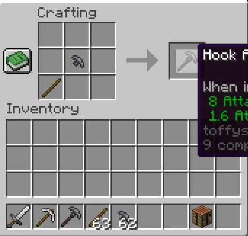Toffy's Hooks — Minecraft mod, rasm 7