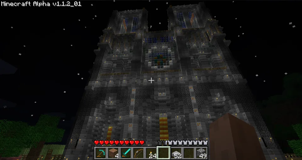 Notre-Dame de Paris — Minecraft xarita, rasm 3