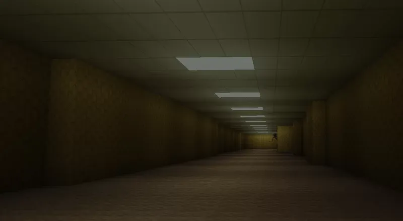 Misplaced | a Backrooms horror map — Minecraft xarita, rasm 5